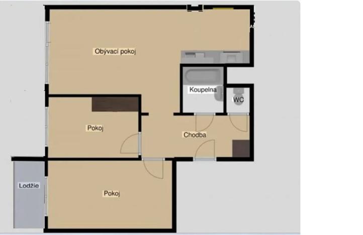 Prodej bytu 3+kk, Praha - Chodov, Hrudičkova, 66 m2