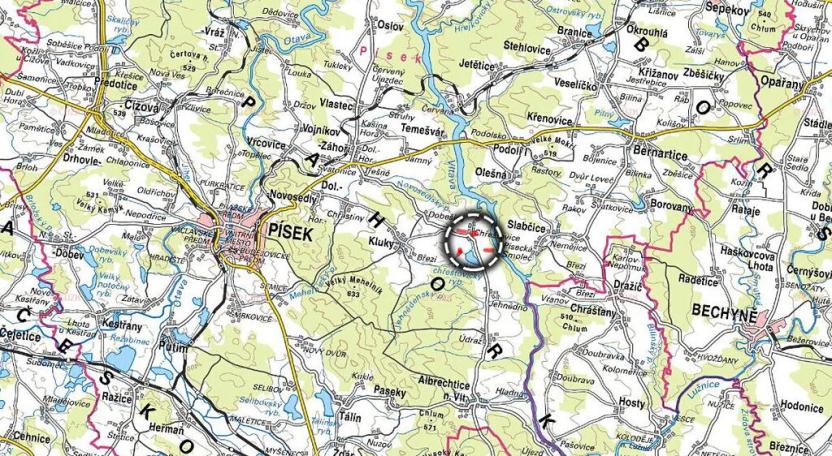 Prodej pole, Albrechtice nad Vltavou, 43820 m2