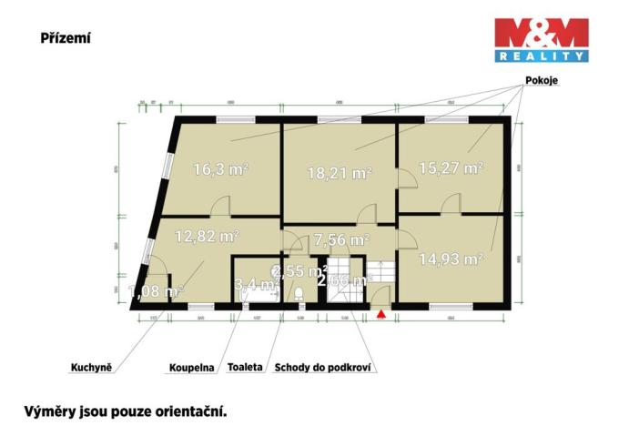 Prodej rodinného domu, Blovice, Americká, 95 m2