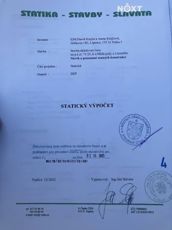 Prodej komerčního pozemku, Mlékojedy, 1000 m2