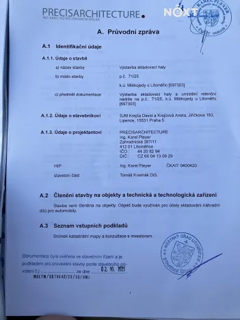 Prodej komerčního pozemku, Mlékojedy, 1000 m2