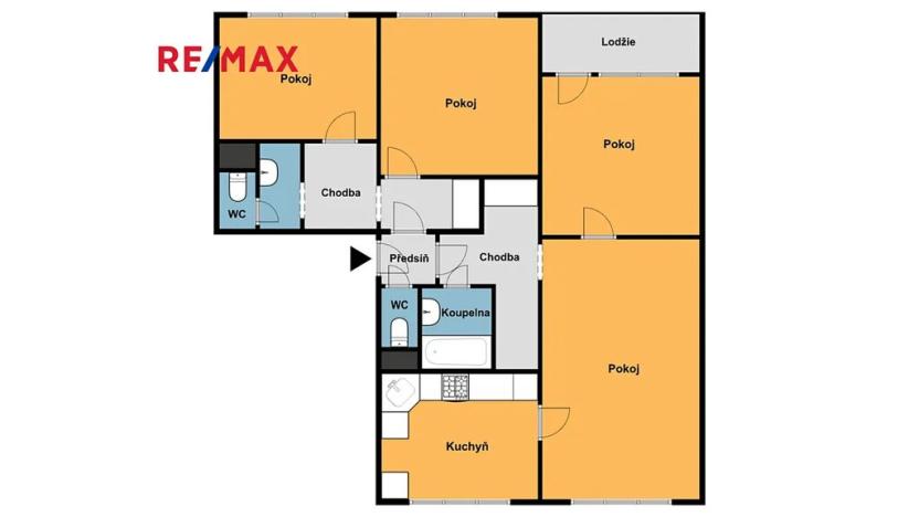 Prodej bytu 4+1, Plzeň, Strážnická, 78 m2