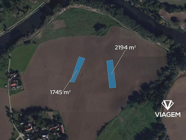 Prodej pole, Praha - Lipence, 3939 m2