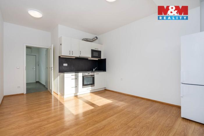 Pronájem bytu 1+kk, Praha - Holešovice, V závětří, 27 m2