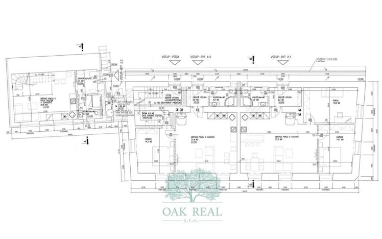 Prodej činžovního domu, Tábor, Lužnická, 404 m2