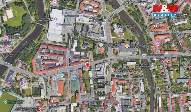 Pronájem bytu 2+1, České Budějovice - České Budějovice 7, Mánesova, 47 m2