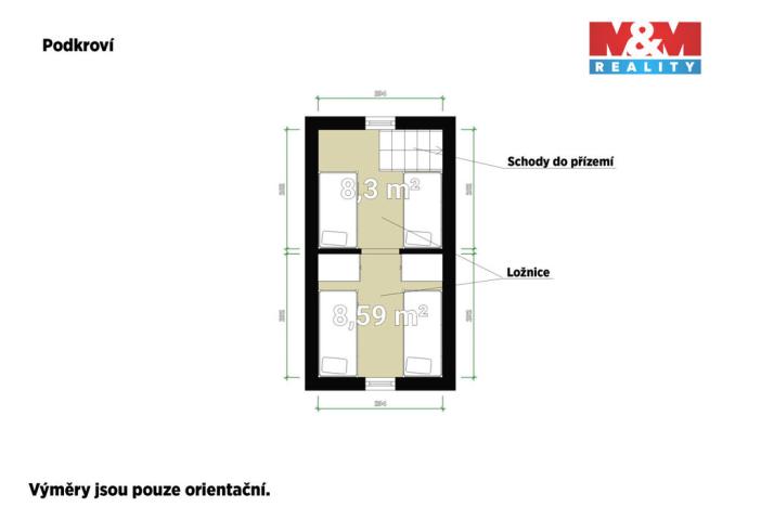 Prodej chaty, Nezvěstice, 42 m2