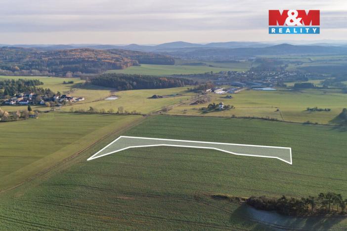 Prodej pole, Zemětice, 3590 m2