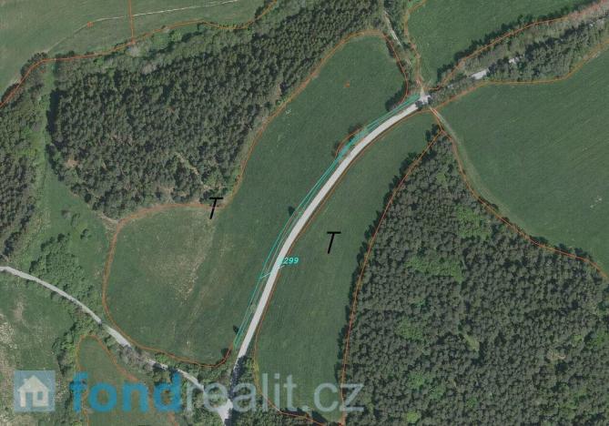 Prodej pozemku, Vyšší Brod, 1021 m2