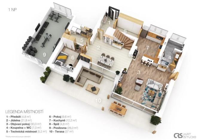 Prodej vily, Říčany, U Ládek, 250 m2