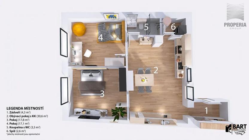 Prodej rodinného domu, Ořechov, Komenského, 349 m2