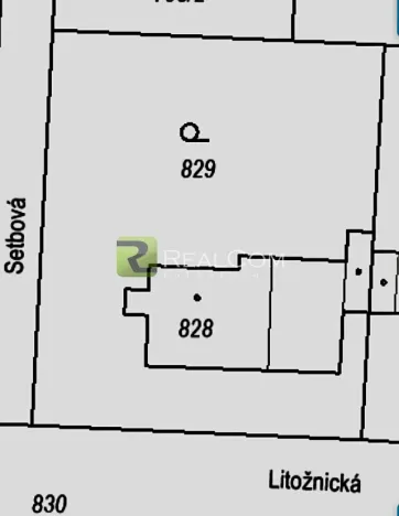 Prodej pozemku pro bydlení, Praha - Běchovice, Setbová, 1087 m2