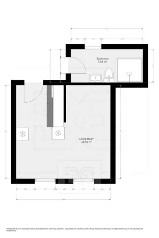 Pronájem bytu 1+kk, České Budějovice, Prašná, 24 m2