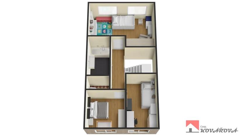 Prodej rodinného domu, Kralupy nad Vltavou, Na Žebrech, 102 m2