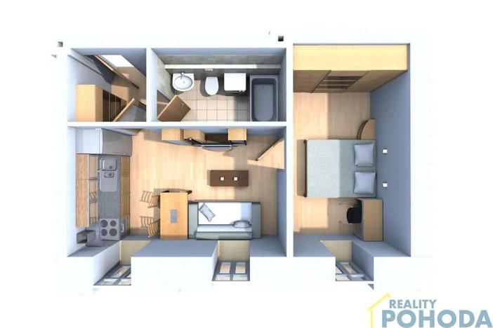 Prodej bytu 2+kk, Choceň, Peliny, 35 m2