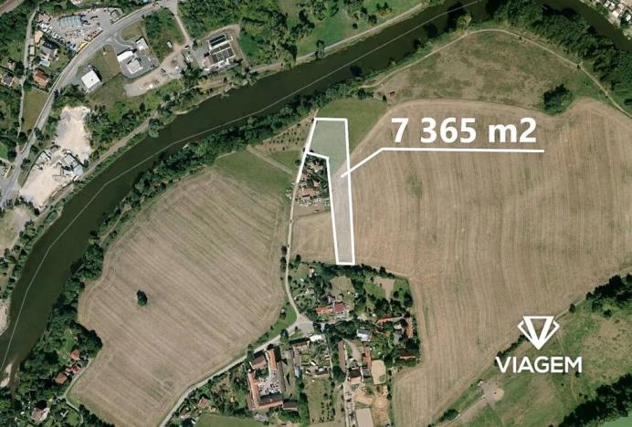 Prodej pole, Praha - Lipence, 7365 m2