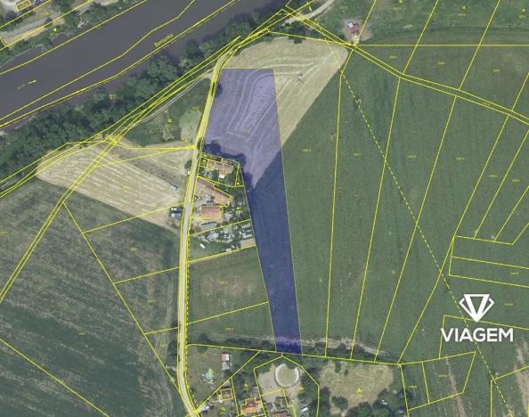 Prodej pole, Praha - Lipence, 7365 m2