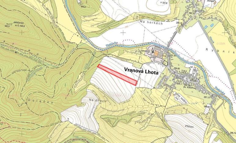Prodej pole, Vranová Lhota, 15002 m2