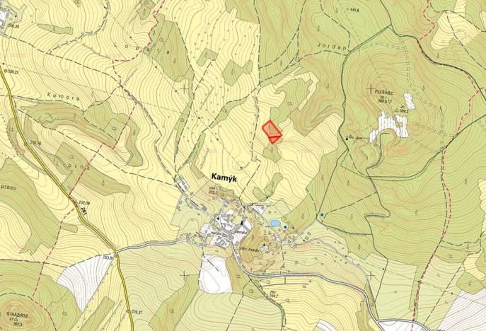 Prodej louky, Kamýk, 6168 m2