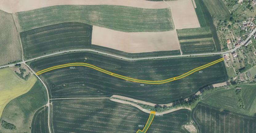 Prodej pole, Hoštice, 17754 m2