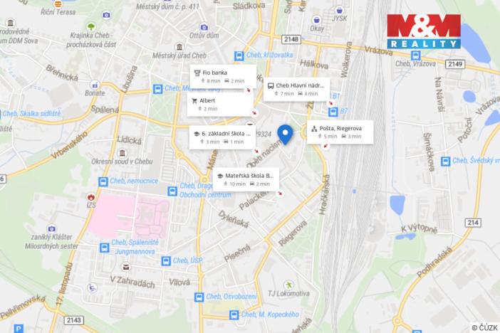 Prodej bytu 3+1, Cheb, Obětí nacismu, 68 m2