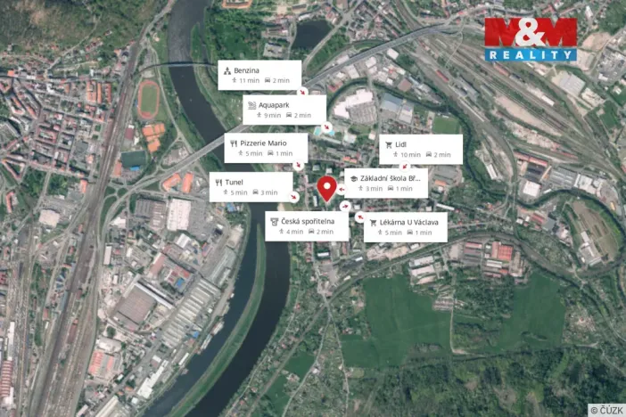 Prodej bytu 3+1, Děčín - Děčín III-Staré Město, Jezdecká, 60 m2