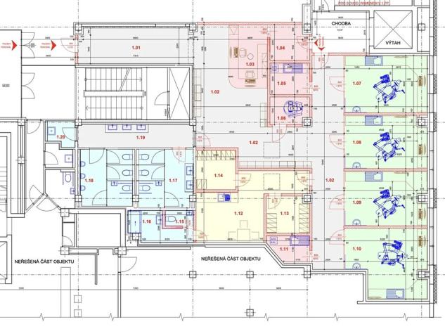 Pronájem kanceláře, Opava, náměstí Republiky, 69 m2