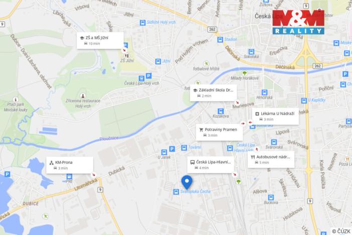 Pronájem bytu 3+1, Česká Lípa, Svatopluka Čecha, 73 m2