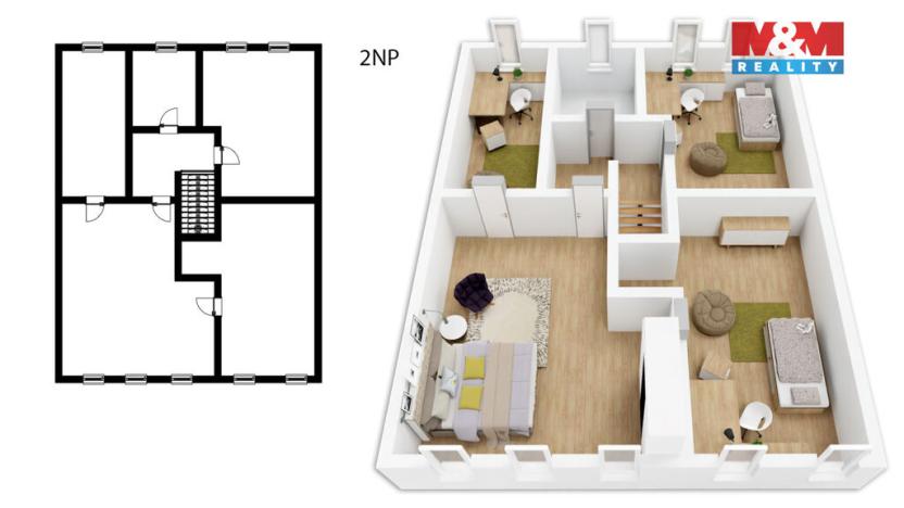 Prodej rodinného domu, Králíky, Za Pilou, 104 m2