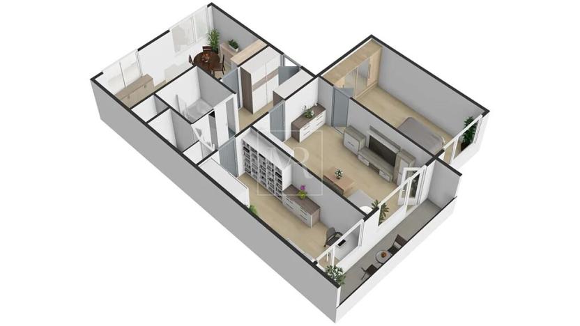 Prodej bytu 3+1, Praha - Kobylisy, Luhovská, 74 m2