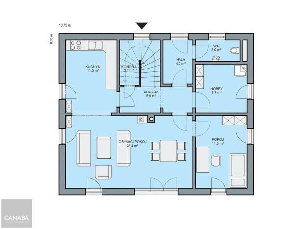 Prodej rodinného domu, Tuřice, 161 m2