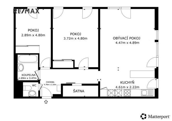 Prodej bytu 3+kk, Havlíčkův Brod, Stromovka, 83 m2