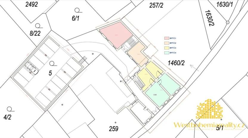 Prodej činžovního domu, Přeštice, Hlávkova, 440 m2