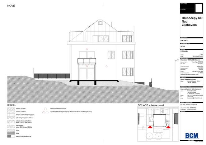 Prodej pozemku pro bydlení, Praha - Hlubočepy, Nad Zlíchovem, 1490 m2