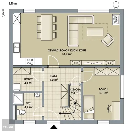 Prodej rodinného domu, Písková Lhota, 138 m2