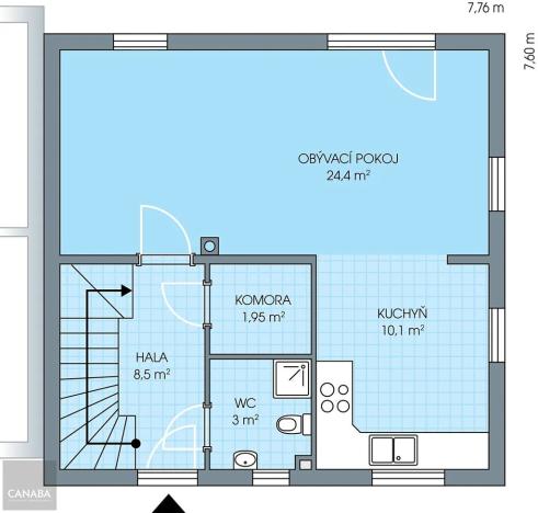 Prodej rodinného domu, Librantice, 96 m2