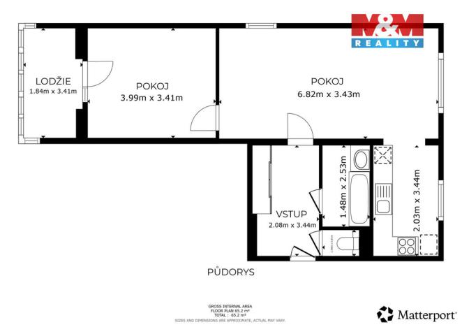Prodej bytu 2+1, Ostrava - Zábřeh, Patrice Lumumby, 65 m2