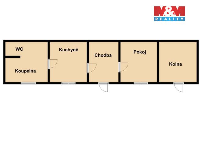 Prodej rodinného domu, Plavsko, 55 m2