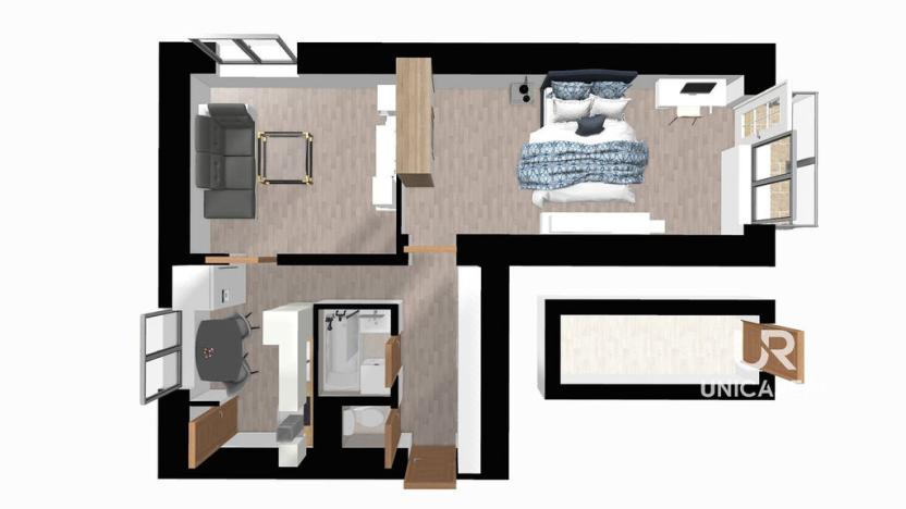 Prodej bytu 2+1, Brno - Obřany, Fryčajova, 52 m2