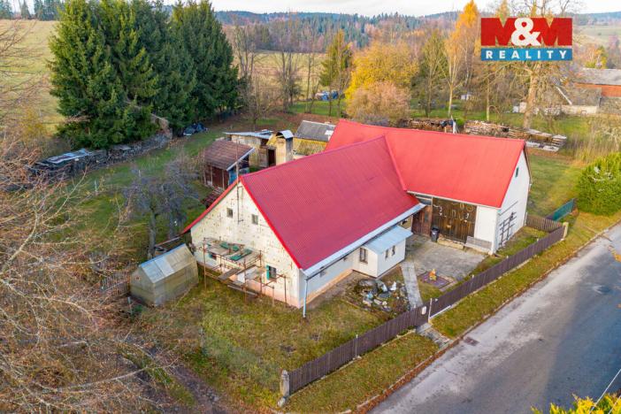 Prodej rodinného domu, Nová Bystřice - Hůrky, 63 m2