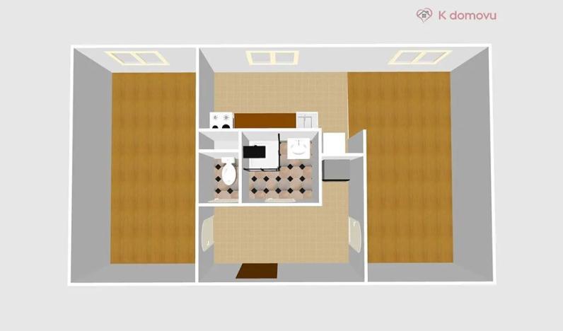 Pronájem bytu 2+1, Přerov, Kabelíkova, 57 m2