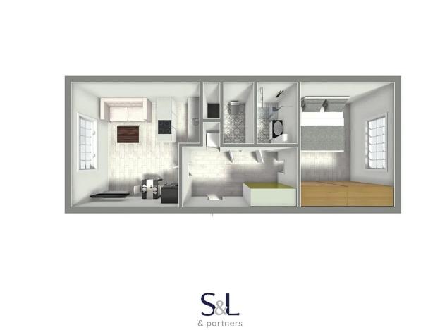 Pronájem bytu 2+kk, Česká Lípa, Bohuslava Martinů, 42 m2