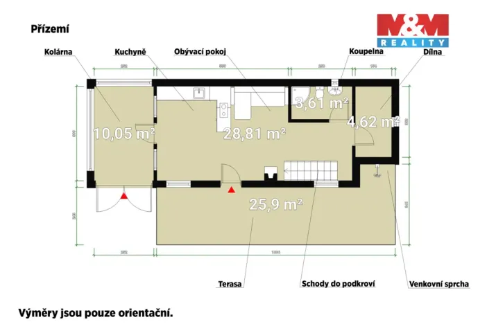 Prodej chaty, Chřenovice, 89 m2