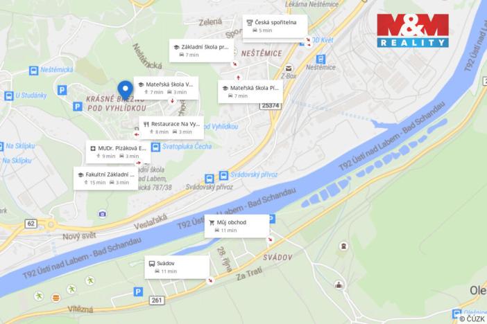 Prodej bytu 3+1, Ústí nad Labem - Krásné Březno, Obvodová, 72 m2