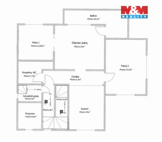 Prodej rodinného domu, Děčín - Děčín VI-Letná, Slovanská, 117 m2