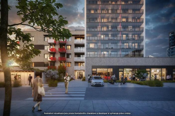 Prodej obchodního prostoru, Praha - Hloubětín, Waltariho, 112 m2