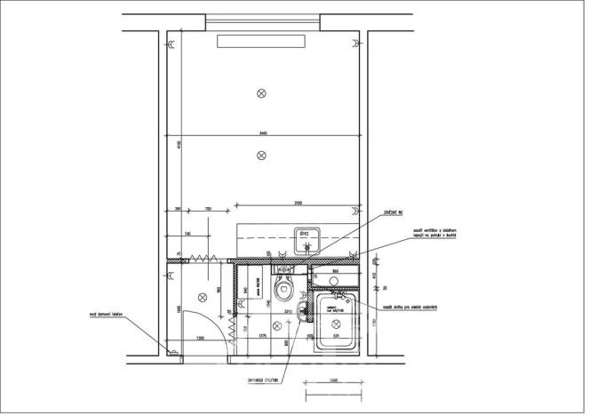 Pronájem bytu 1+kk, Jablonec nad Nisou, Na Výšině, 20 m2