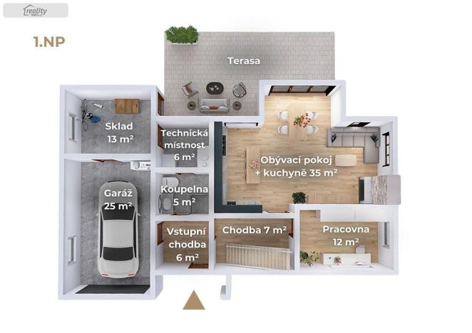 Prodej rodinného domu, Bory - Horní Bory, 146 m2