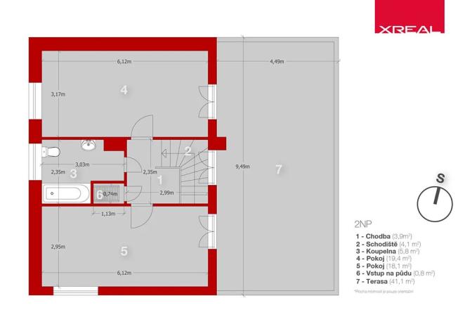 Prodej rodinného domu, Kamenice, Lomená, 157 m2