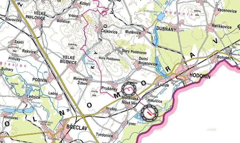 Prodej pole, Moravská Nová Ves, 5594 m2